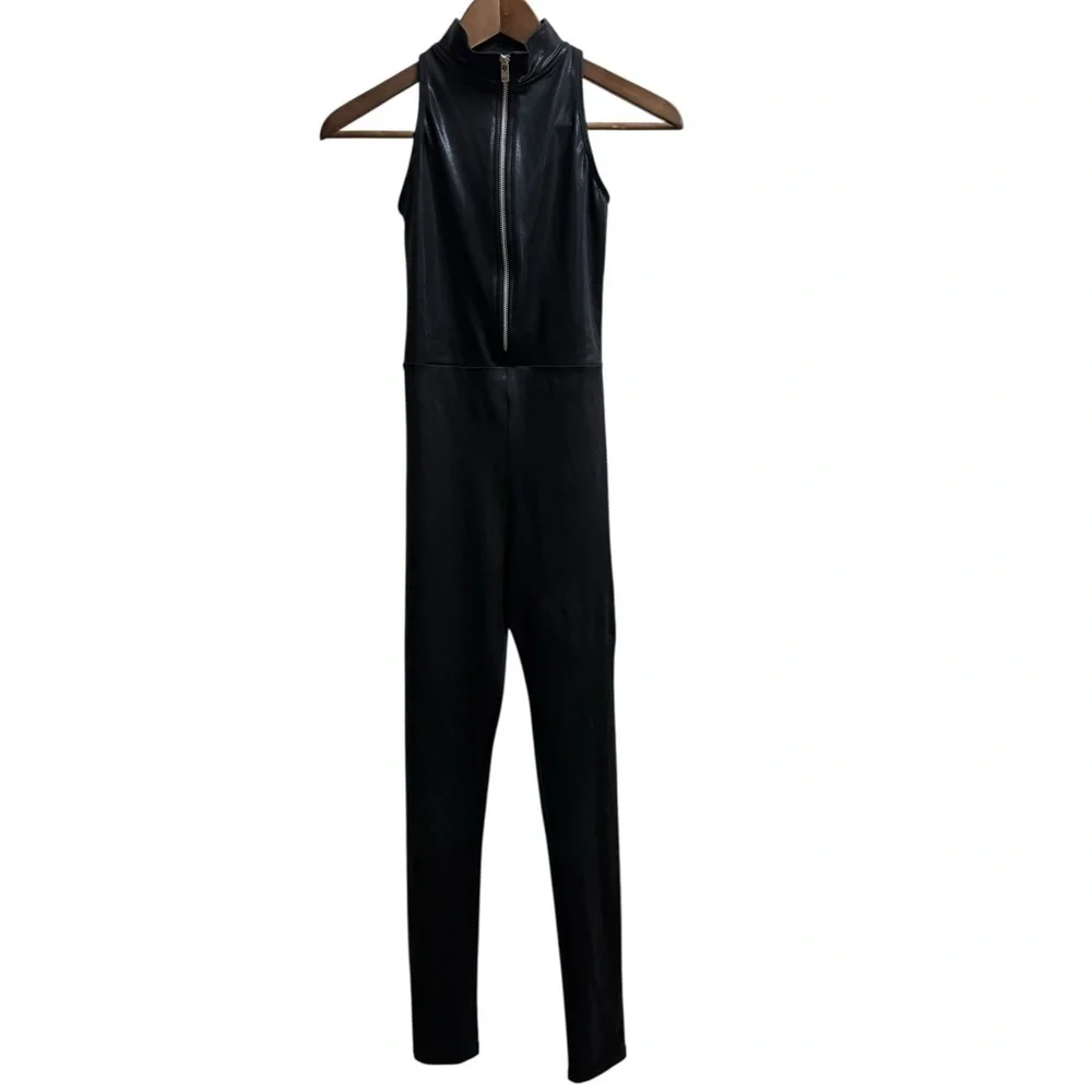 The Lineup JAMIE UNITARD in Myst Black/Black | Size 14